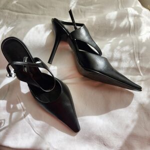 Black Patent Leather Shoes size 8